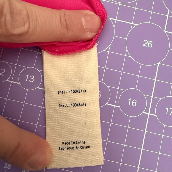 L'AGENCE Vibrant Pink Blouse - Picture 6 of 8